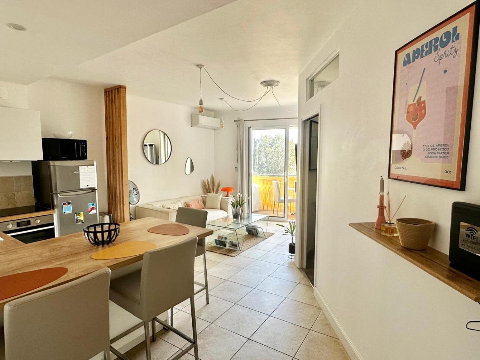 Casamea - Studio, Parking, Wifi, Clim, Ajaccio 아작시오 외부 사진